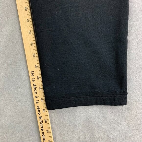 Lululemon Mens Sweatpants Large Black Fleece Lined Jogger Tapered Reflective - Picture 6 of 15